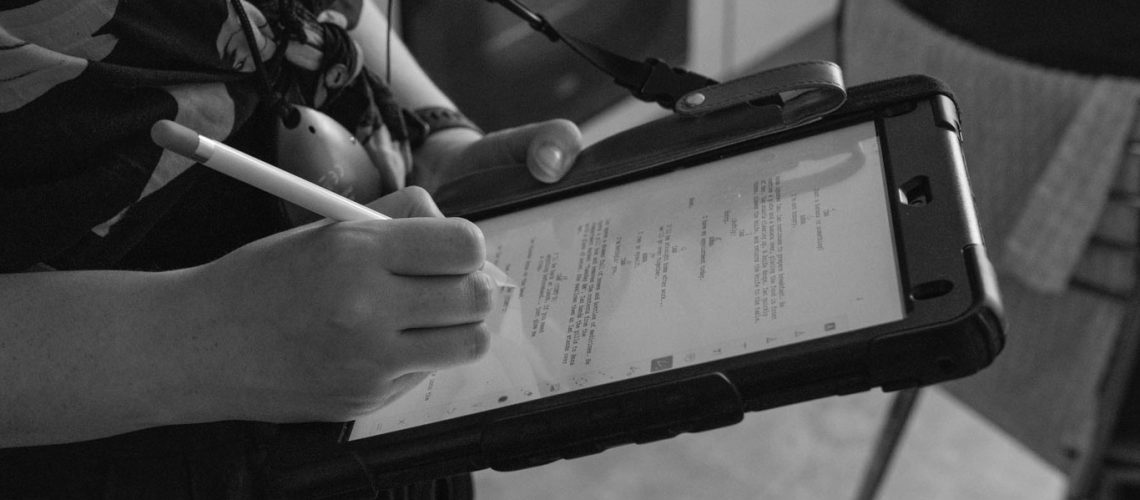 An Actor prepares... as does a Casting Agent